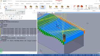 Surface 3d parallel rough tool path [upl. by Melia]