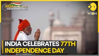 Indias 77th Independence Day Celebrations Indian PM addresses the Nation  WION [upl. by Iot]