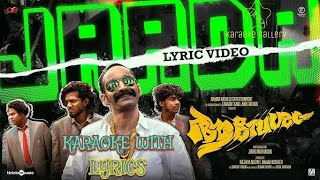 Jaada Karaoke song with Lyrics  Aveesham  karoake lyrics [upl. by Adne944]