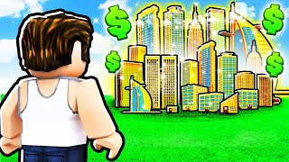 Building a City to MAX LEVEL in Roblox [upl. by Yun859]