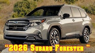 2026 Subaru Forester Touring  2026 subaru forester hybrid  2026 subaru forester wilderness edition [upl. by Lind941]