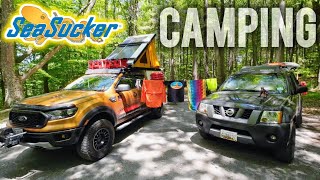 CAMPING Day 23  Hickory Run State Park PA  SeaSuckerCamp In Use  Raccoon Overlanding [upl. by Lucas927]