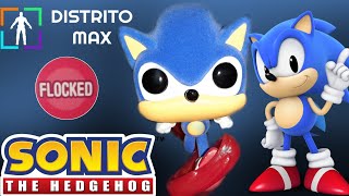 FUNKO POP  CLASSIC SONIC 632 FLOCKED [upl. by Knowle]