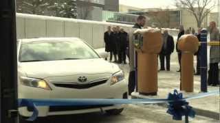 Opening of new NAIT parkade [upl. by Woodman715]