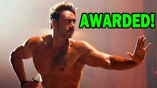 Ajay Devgan Awarded For Martial Artist  Bollywood News [upl. by Stavro]