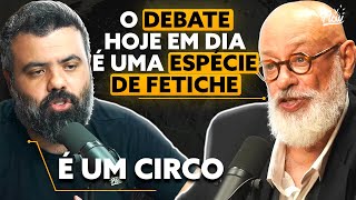 Qual o PROBLEMA dos DEBATES hoje em dia Pondé [upl. by Narhem]