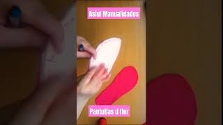 pantuflas babuchas fáciles para mamá manualidades tutorial shortvideo diy babuchas tips [upl. by Narhet]