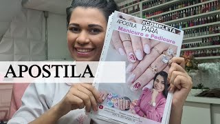 APOSTILA MANICURE E PEDICURE link na discrição ⤵️ [upl. by Irra]