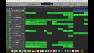 Final Fantasy 7  One winged angel Sephiroth Theme covered by Logic Pro [upl. by Adigun]