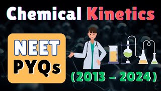 NEET PYQs 2013–2024  Chemical Kinetics Solved  Target NEET 2025 [upl. by Bernadine]