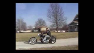 Loud Chopper Harley Davidson FXSTBI Night Train [upl. by Molahs]