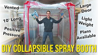 DIY Collapsible Spray Booth [upl. by Anier]