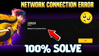 Network Connection Error Problem Solve in Free Fire  Free Fire Network Connection Error Problem [upl. by Siramay]