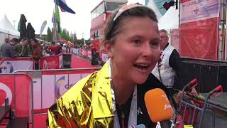 Els Visser na Challenge AlmereAmsterdam [upl. by Anailuig]