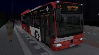 Omsi 2 Addon Aachen  Route N4 Aachen Bushof  Vaals Heuvel PC [upl. by Eneres]