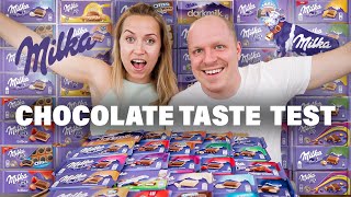 Milka Chocolate Taste Test amp Review  SO MUCH CHOCOLATE [upl. by Demeter]