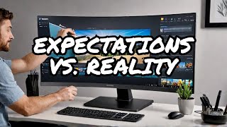 Unboxing the SAMSUNG 27 Inch Curved Monitor What to Expect [upl. by Alysa]