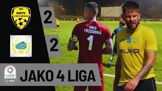 Skrót MKS Trzebinia vs Glinik Gorlice [upl. by Ardnauqal]