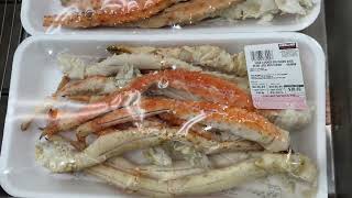 Alaskan King Crab and Lobster at Costco [upl. by Gnoz886]