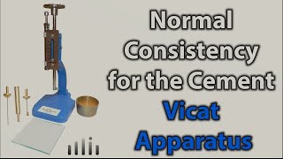 Determination of Normal or Standard Consistency of Cement with Vicat’s Apparatus  Bangla Tutorial [upl. by Aimee]