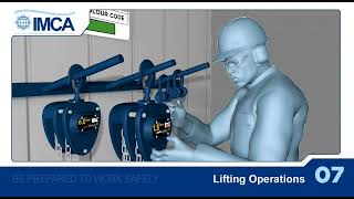 Lifting activity  Safety Moment  Safe Lifting Operations [upl. by Hun]