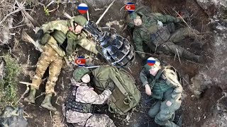 Horrible Ukrainian FPV drones mercilessly bombard elite North Korean soldiers in surprise attack [upl. by Lynelle]