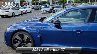 New 2024 Audi etron GT Prestige Vienna VA 24A0841 [upl. by Langsdon94]