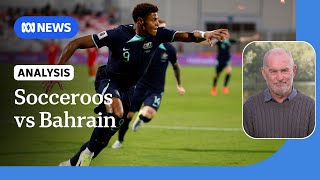 Socceroos salvage 22 draw with Bahrain in World Cup qualifier  ABC News [upl. by Tound824]