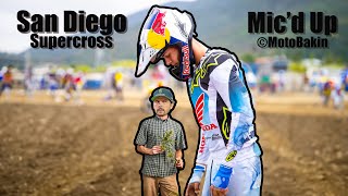 Supercross Gets Micd Up  San Diego  Jett Lawrence vs Jason Anderson [upl. by Htebsle266]