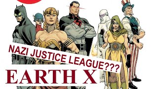 EARTH 10  EARTH X NAZI WORLD DC Multiverse Origins [upl. by Rakia25]