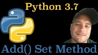 Python 37 Set Add Method In Python [upl. by Dayle]