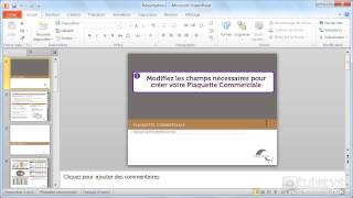 Comment utiliser les modèles de diapositives avec PowerPoint 2010 [upl. by Merchant51]