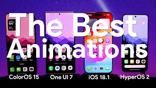 ColorOS 15 vs One UI 7 vs iOS 18 vs HyperOS 2  OnePlus 13 vs S24 Ultra vs iPhone 16 PM vs Xiaomi 15 [upl. by Martijn]