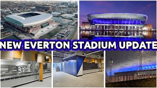 BEST PREMIER LEAGUE STADIUM Inside Everton’s New Stadium Latest Updates from BramleyMoore Dock [upl. by Manton]