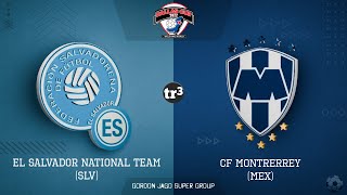 CF Monterrey vs Selección de El Salvador  Copa Dallas 2022  Súper Grupo [upl. by Anawk]