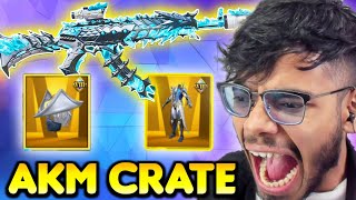 AKM STARSEA ADMIRAL UNLUCKIEST CRATE OPENING IN BGMI  CASETOO [upl. by Harwill]