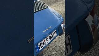 The Porsche 901 quotQuickblauquot automobile porscheclubofamerica [upl. by Akeirahs235]