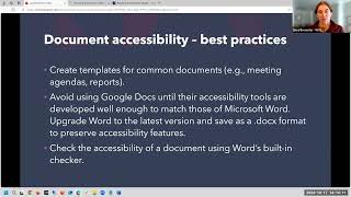 Accessible Documents for your Website [upl. by Riccio985]