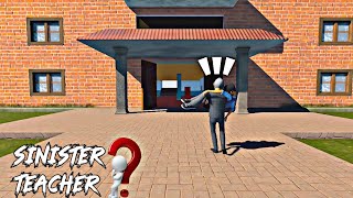 Kidnapper Principal GameSinister Teacher Gameplay stnisterteacher [upl. by Meikah131]