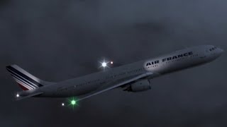 Air France Flight 447  Crash Animation [upl. by Edahs]