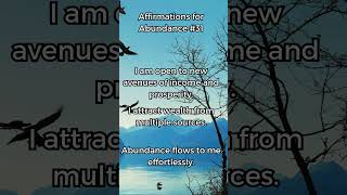 Attract Wealth with Ease  Affirmations for Prosperity Shorts [upl. by Arabrab]