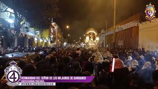 Último tramo y Guardada del Señor de los Milagros de Barranco [upl. by Cyprus]