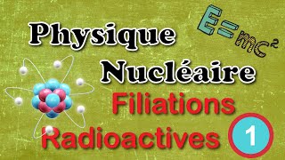 Filiations radioactives Désintégrations en chaine part 1 [upl. by Clo]