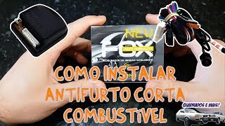 Como instalar antifurto  corta combustível Cronn [upl. by Cassil26]