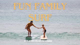 FUN FAMILY SURF MENTAWAI [upl. by Pyne]