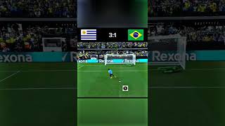 Uruguayvs Brazil Penalty shootout 2024 Copa America football bdnatok10 u17wwc [upl. by Ahtanoj82]