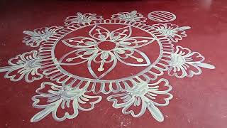 beautiful alpana designs on floor [upl. by Karalee]