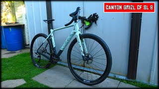 Canyon Grizl CF SL 8 [upl. by Omrelliug]