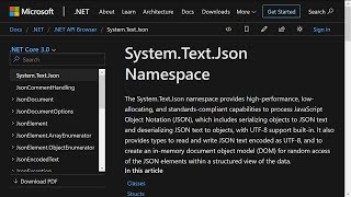 SystemTextJson Introduction [upl. by Nedyarb312]