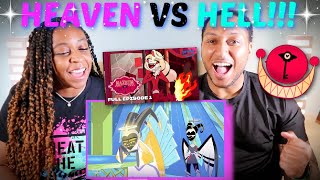 Hazbin Hotel Official Full Episode quotOVERTUREquot REACTION [upl. by Garfinkel]